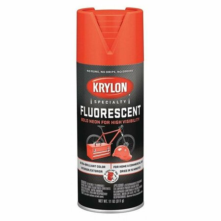 HOMESTEAD 11 oz Red & Orange Fluorescent Spray Paint HO3969502